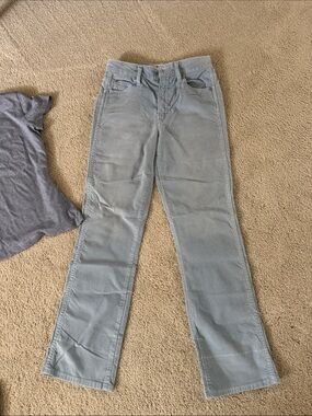 AMO Pale Blue Corduroy Pants